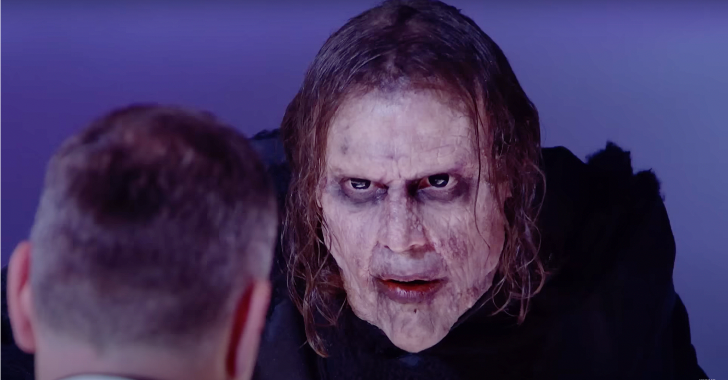 Witch glaring on Britain's Got Talent