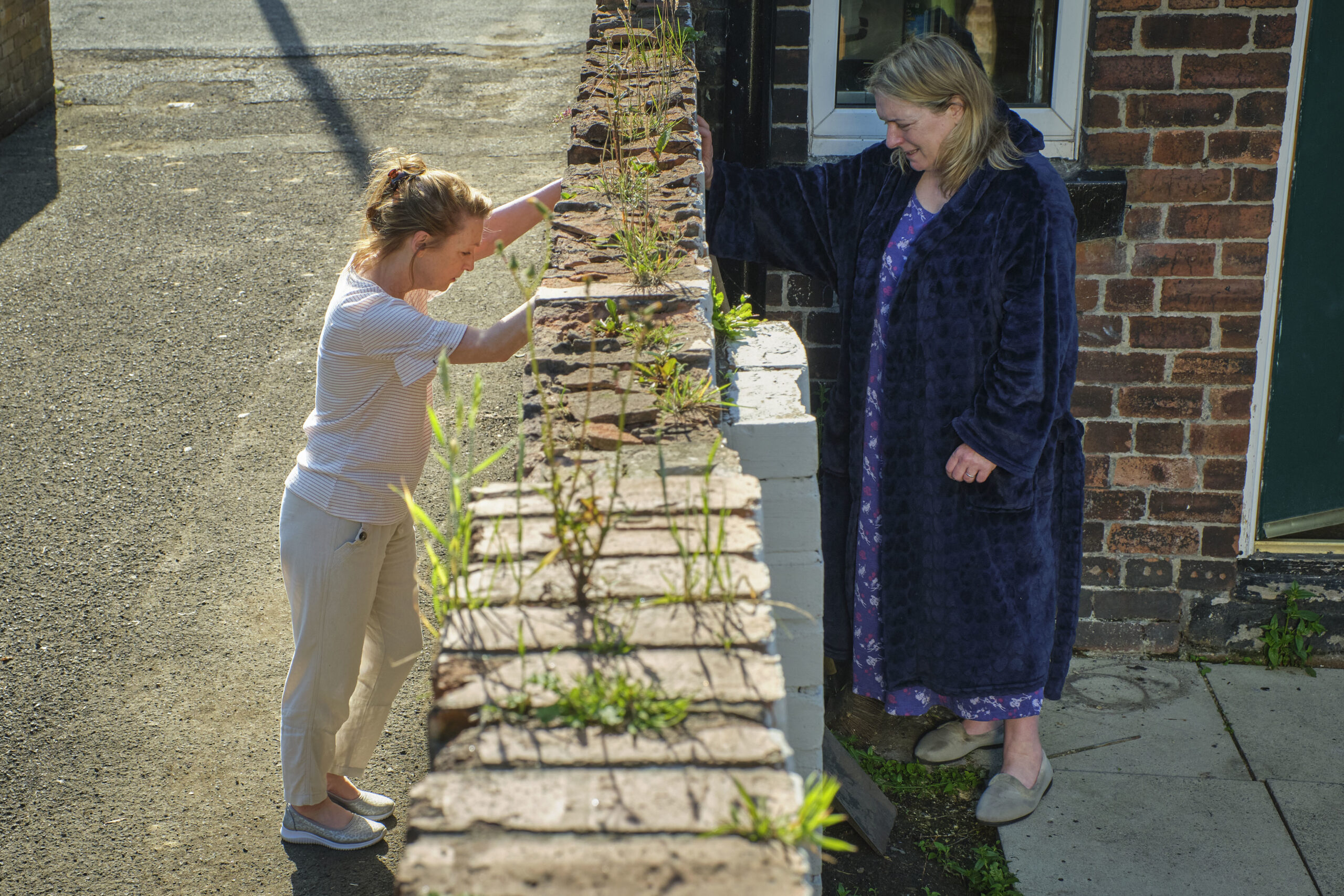 Julie and Cathy in Sherwood