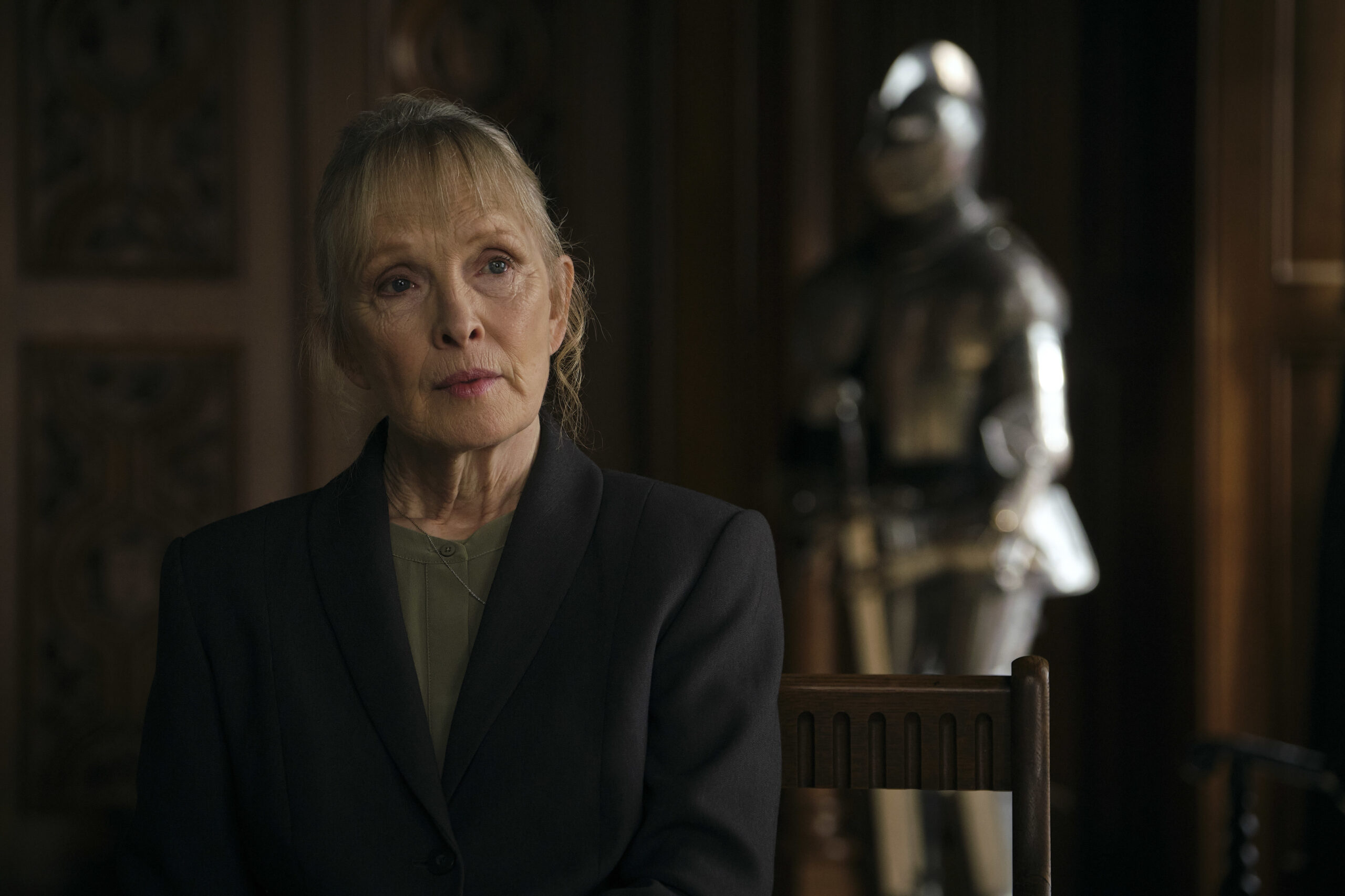 Lindsay Duncan guest starred in Sherwood as Jennifer Hale (Credit: BBC One)