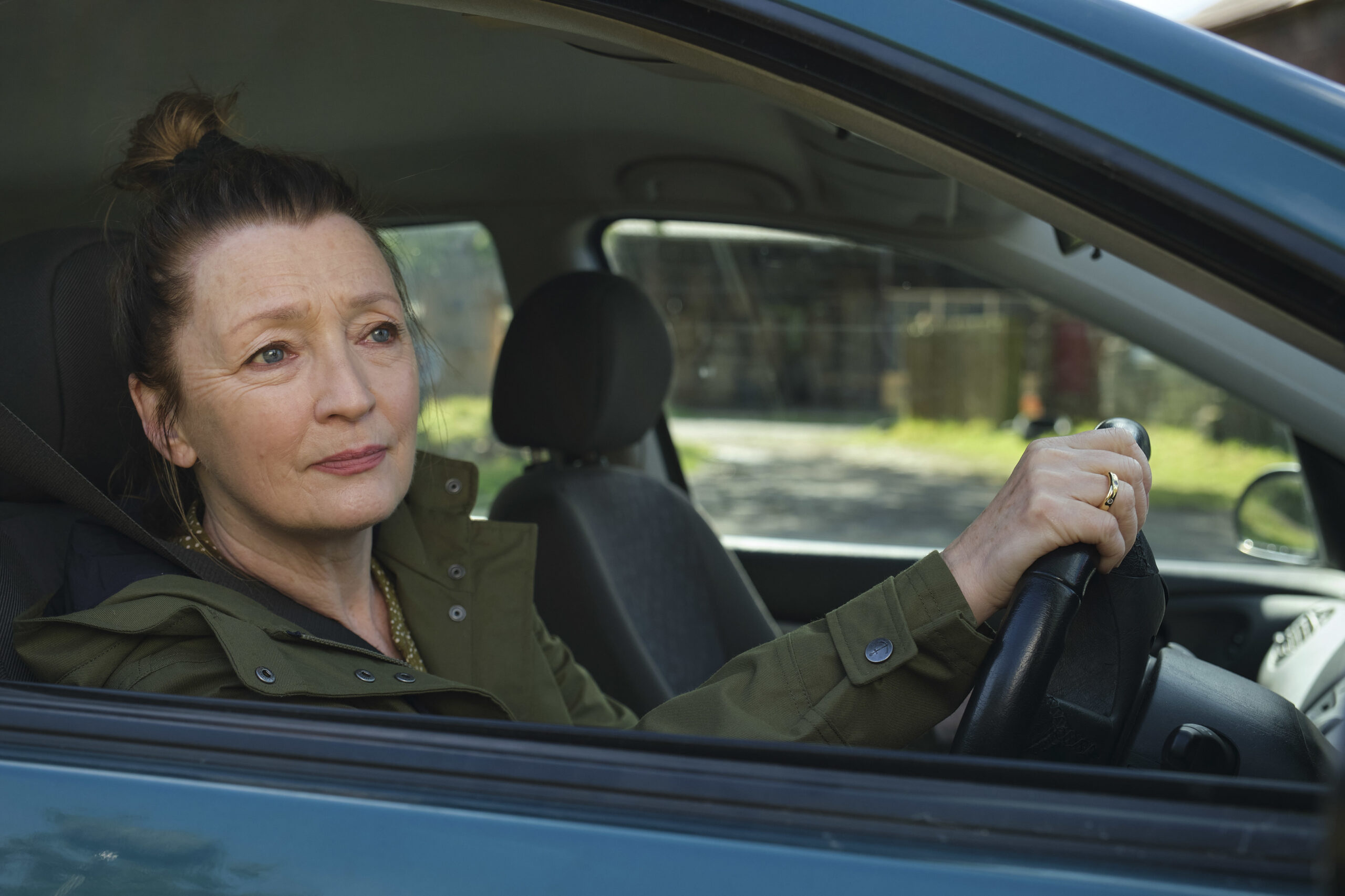 Lesley Manville as Julie Jackson in Sherwood
