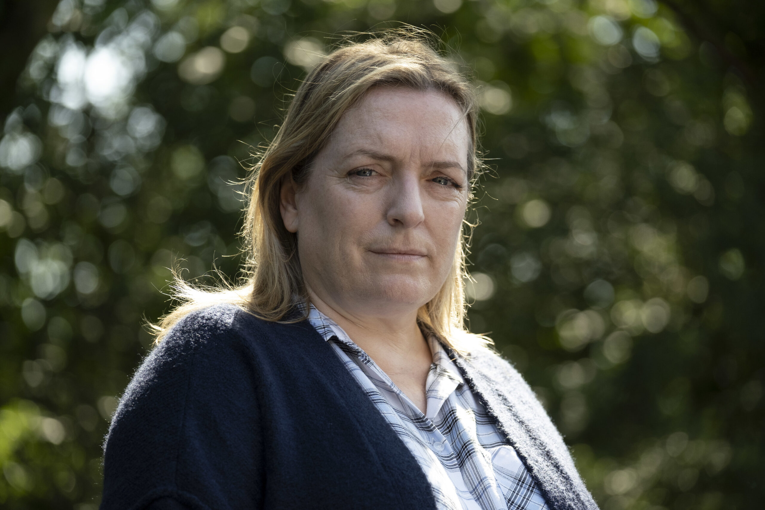 Claire Rushbrook as Cathy Rowley in Sherwood