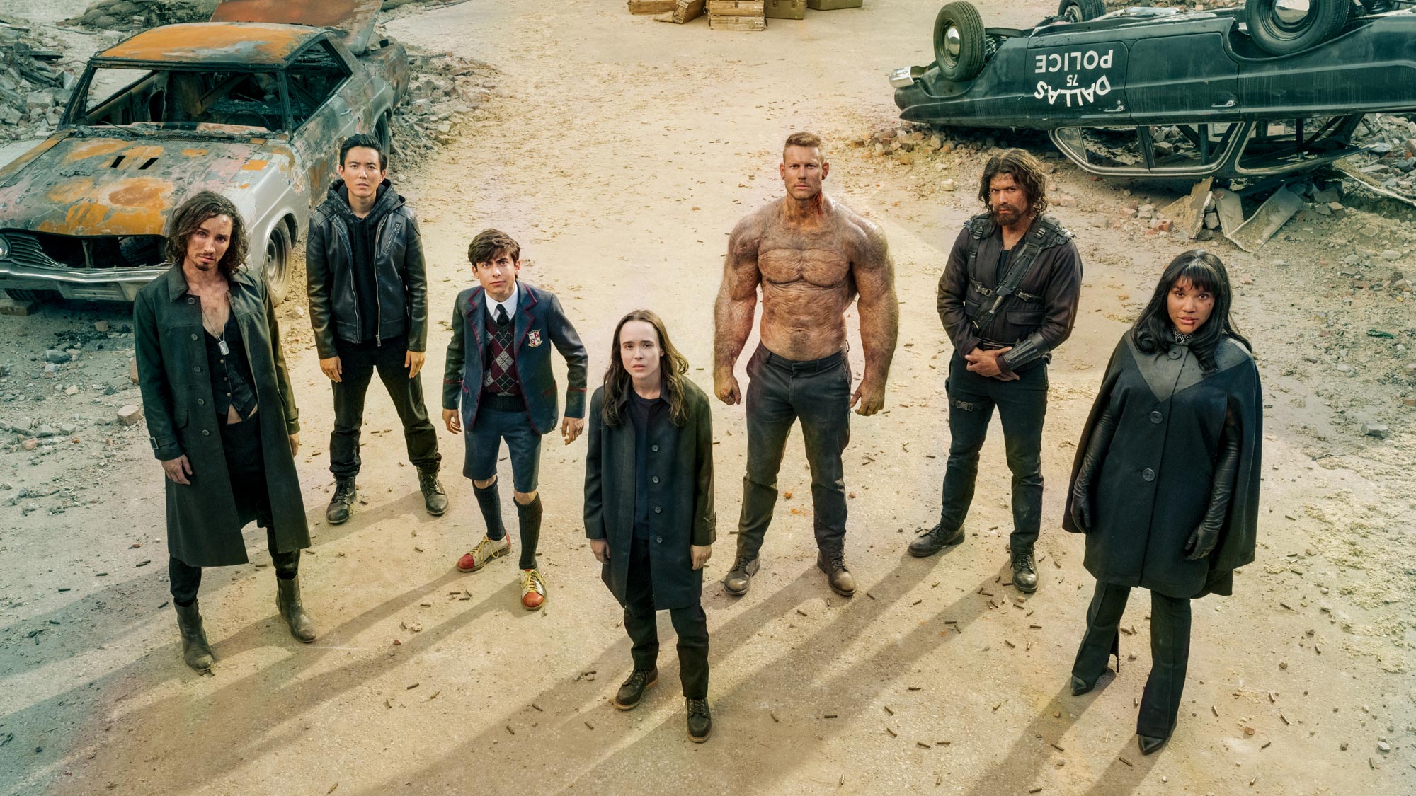 The Umbrella Academy season 3 cast