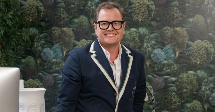 Alan Carr smiling