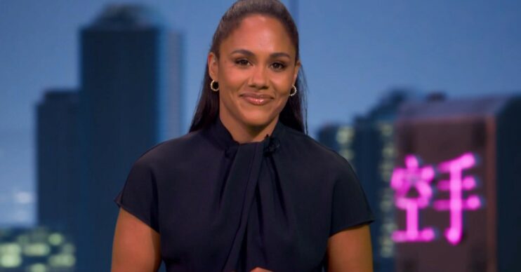 BBC star Alex Scott