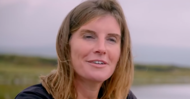 Amanda Owen talking to the camera