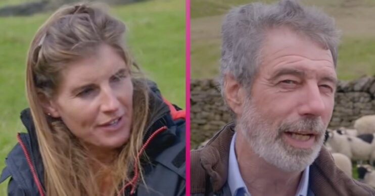 Amanda and Clive Owen speaking on Our Yorkshire Farm