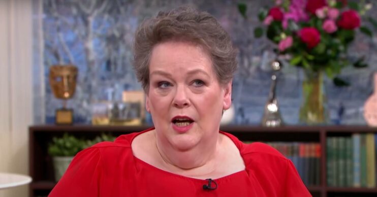 Anne Hegerty speaks during an appearance on This Morning