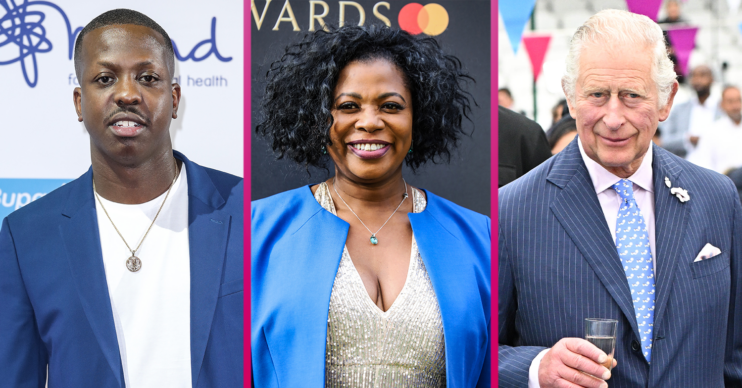 Jamal and Brenda Edwards and Prince Charles