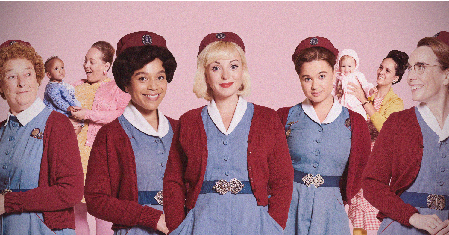 Call the Midwife cast in promo photo