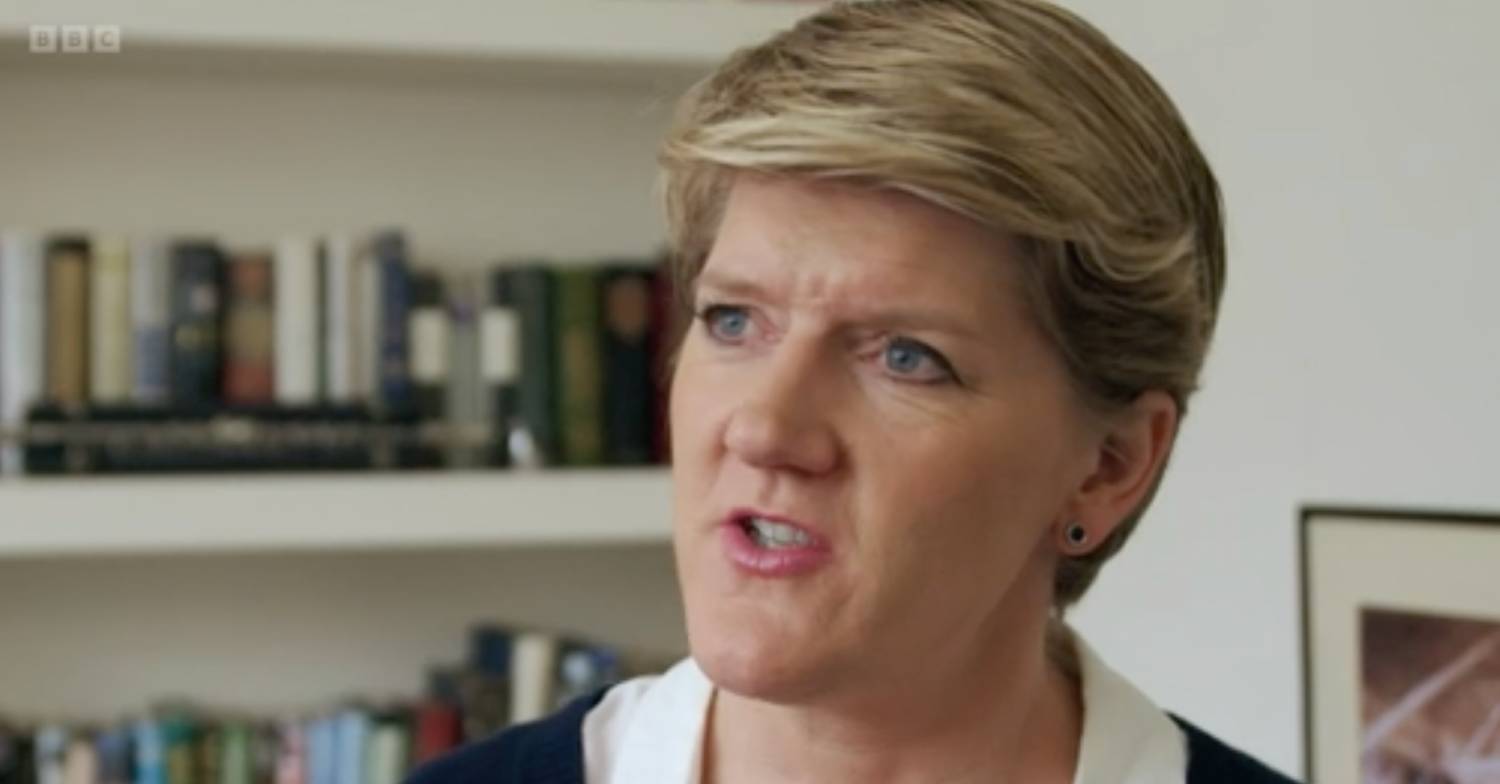 Clare Balding makes her point