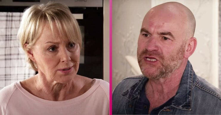 Sally and Tim look they are arguing