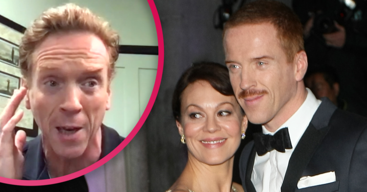 DAMIAN LEWIS on GMB and with wife HelenMcCrory