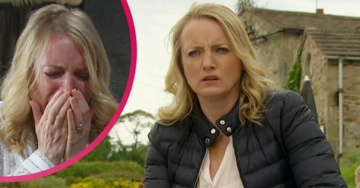 Emmerdale Nicola panics