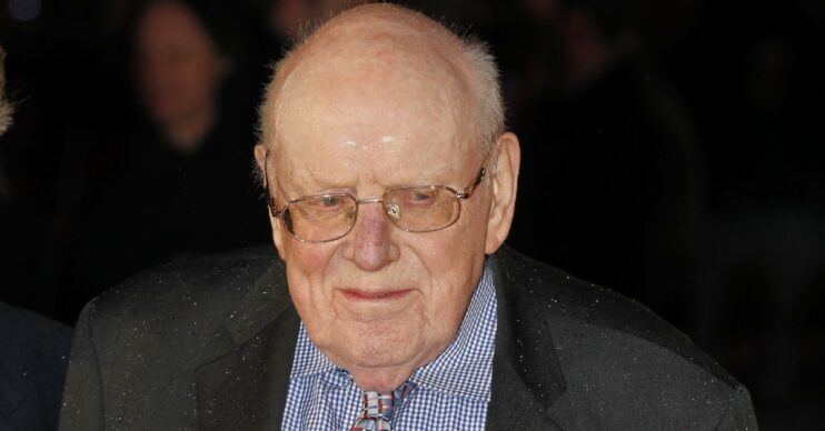 Dad's Army star Frank Williams smiles at press event