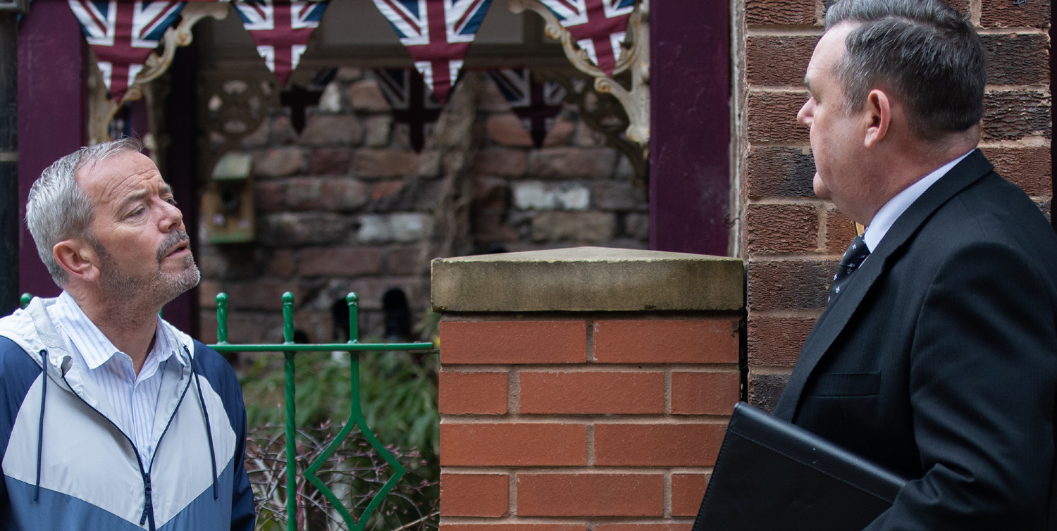 George and Frank Coronation Street