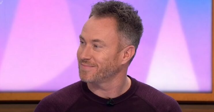 James Jordan smiling on Loose Women