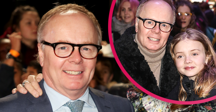 Jason Watkins and daughter Bessie smiling