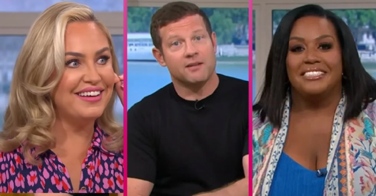 Josie Gibson, Dermot and Alison on This Morning