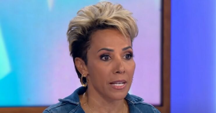 Kelly Holmes talking on Loose Women today