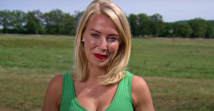 Laura Hamilton smiling while hosting A Place In The Sun