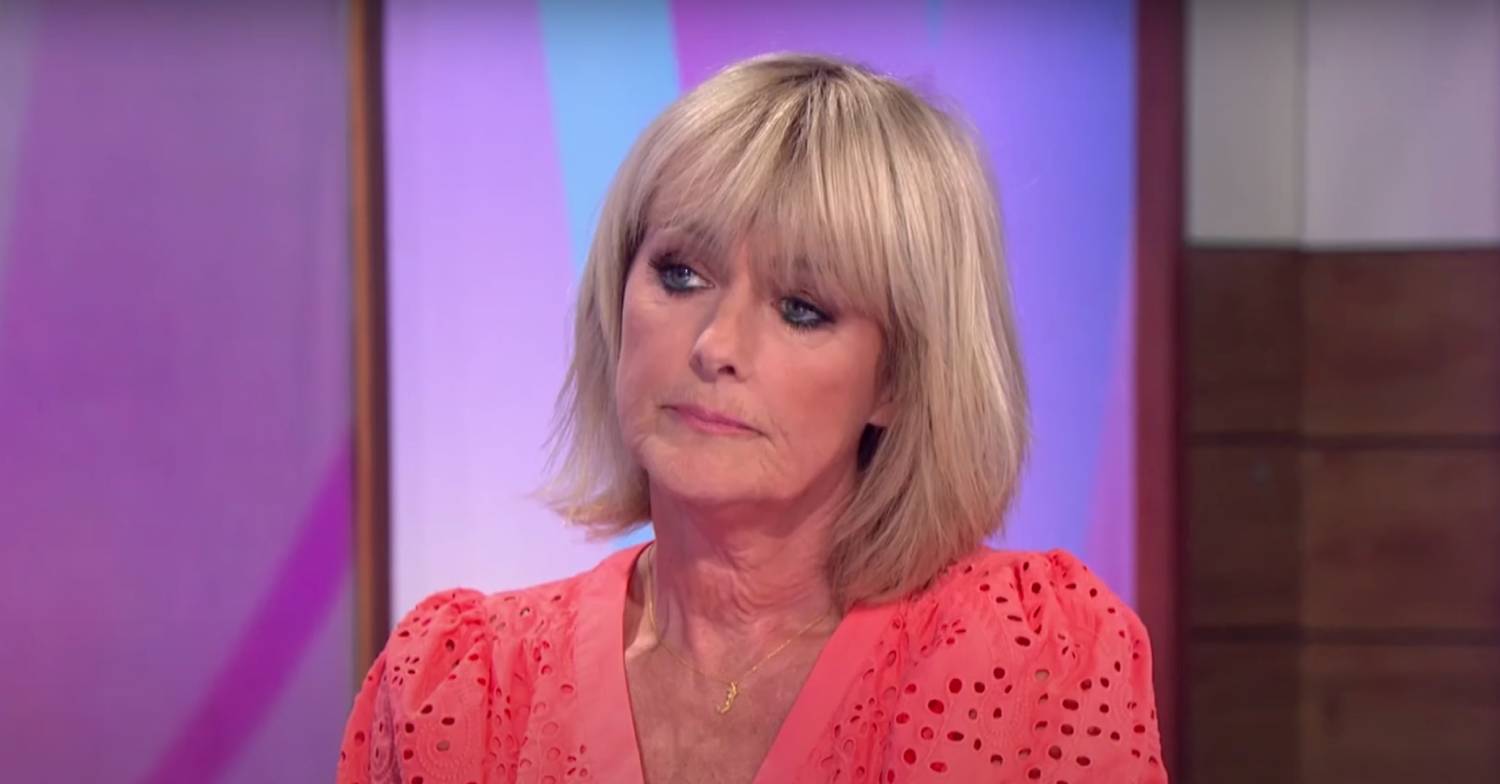 Jane Moore looks unimpressed on Loose Women today