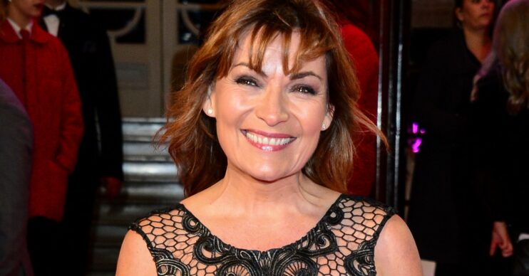 Lorraine Kelly smiling on the red carpet