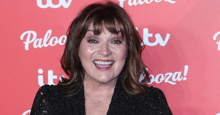 Lorraine Kelly smiling on red carpet at ITV Palooza