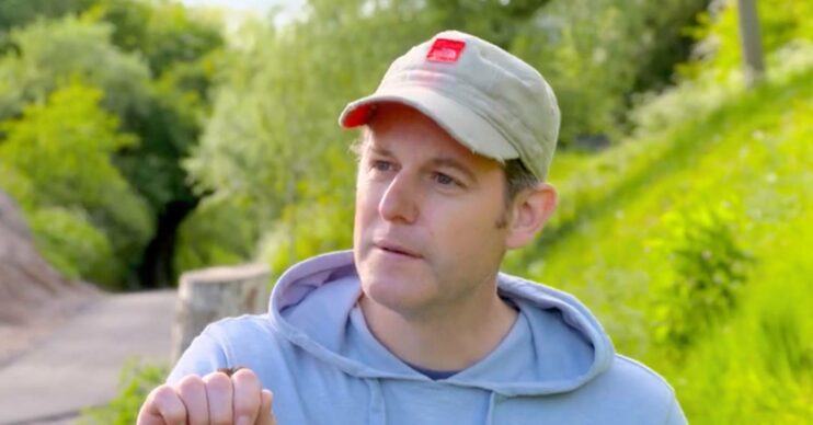 Matt Baker looks quizzical