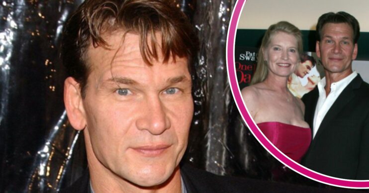 Patrick Swayze and his wife