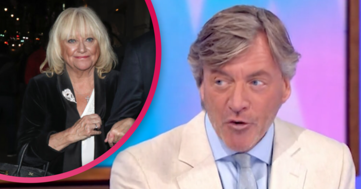 Richard Madeley on Loose Women and Judy Finnisgan smiling
