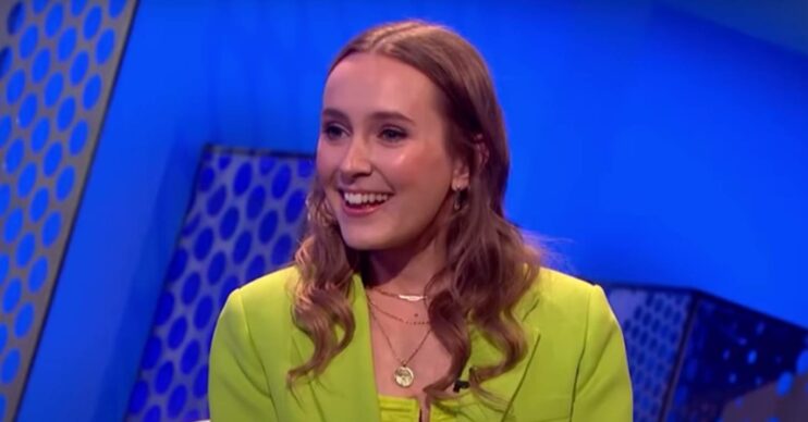Strictly star Rose Ayling-Ellis smiles as she appears on TV