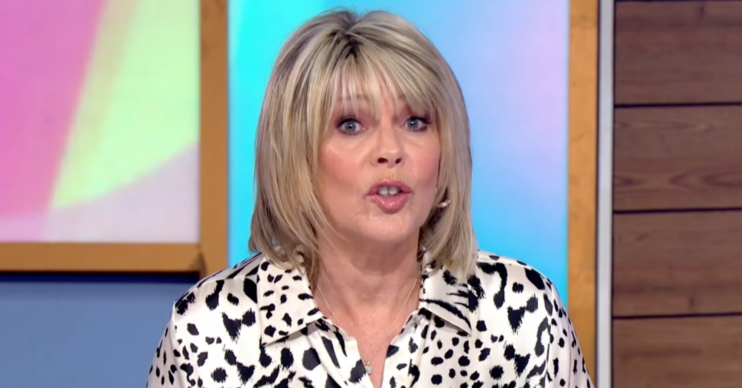 Ruth Langsford chatting on This Morning