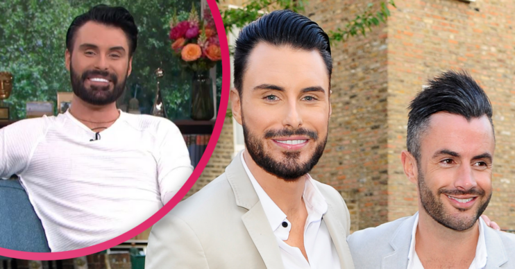 Rylan Clarke and Dan Neal smiling