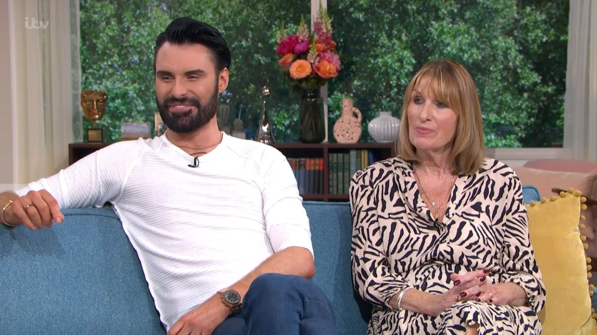 Rylan and mum Linda chatting on This Morning today