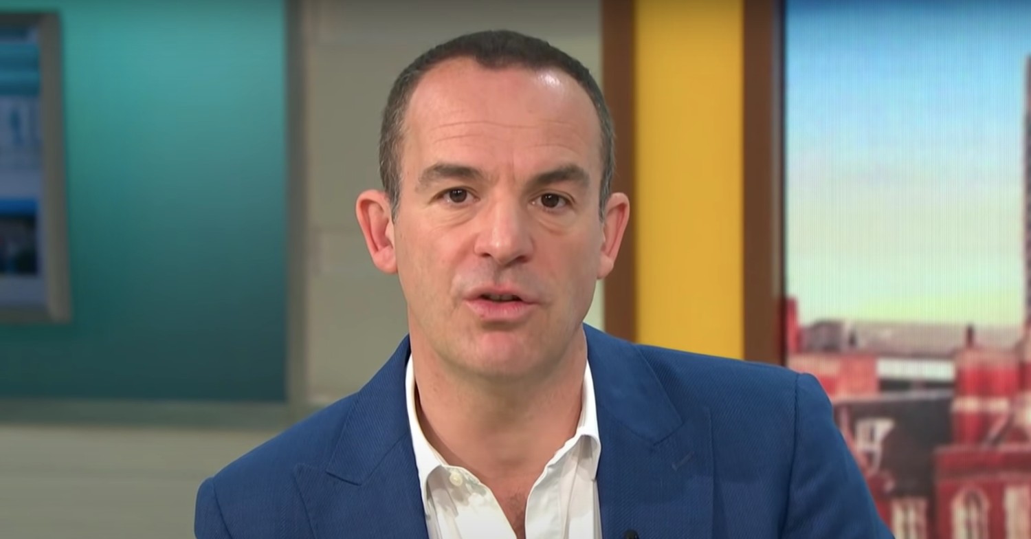Martin Lewis looks serious on GMB