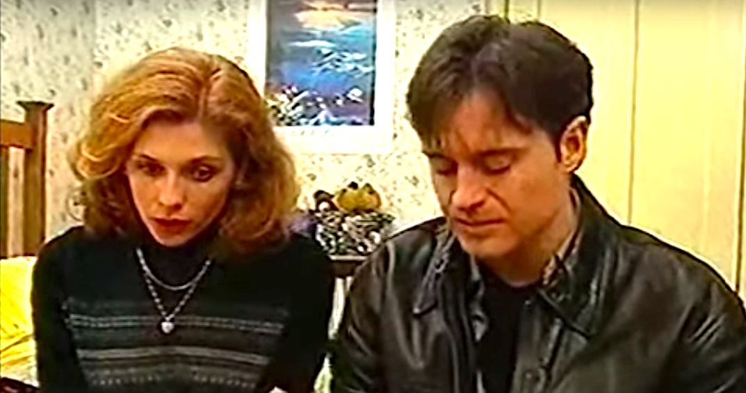 Gavin and Bernice look serious as they break up in Emmerdale