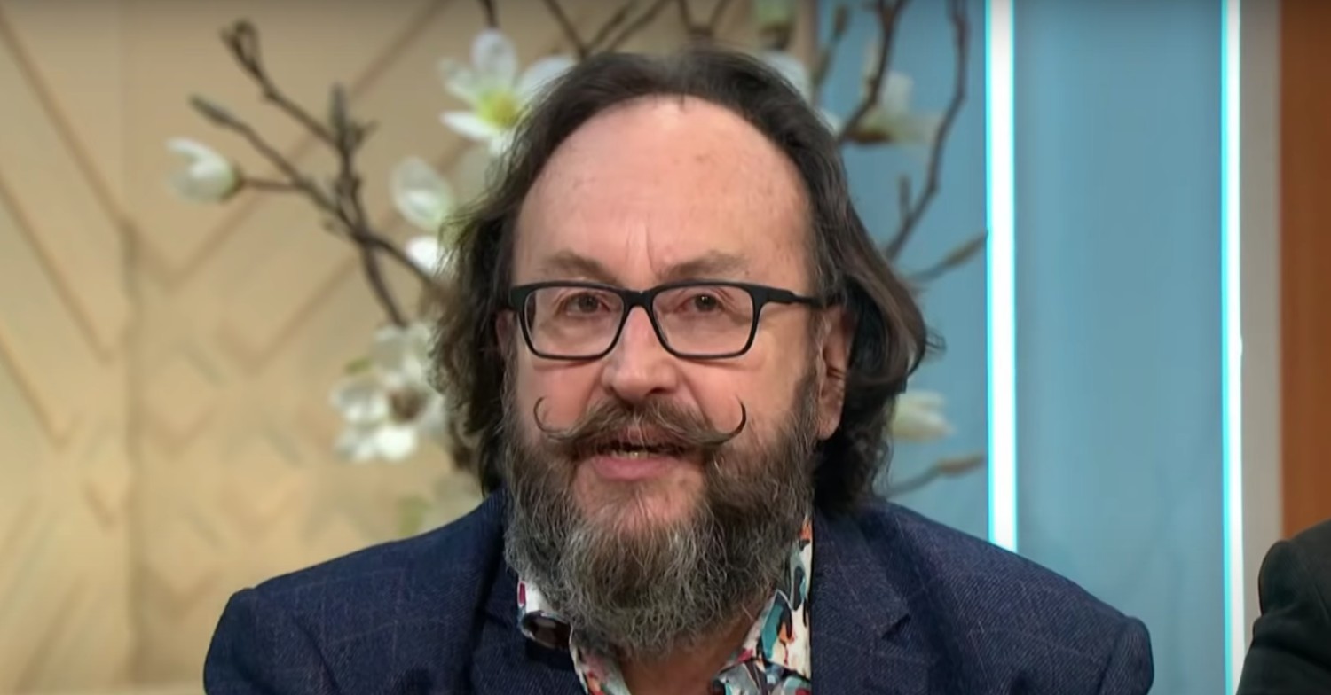Hairy Bikers star Dave Myers frowning on Lorraine
