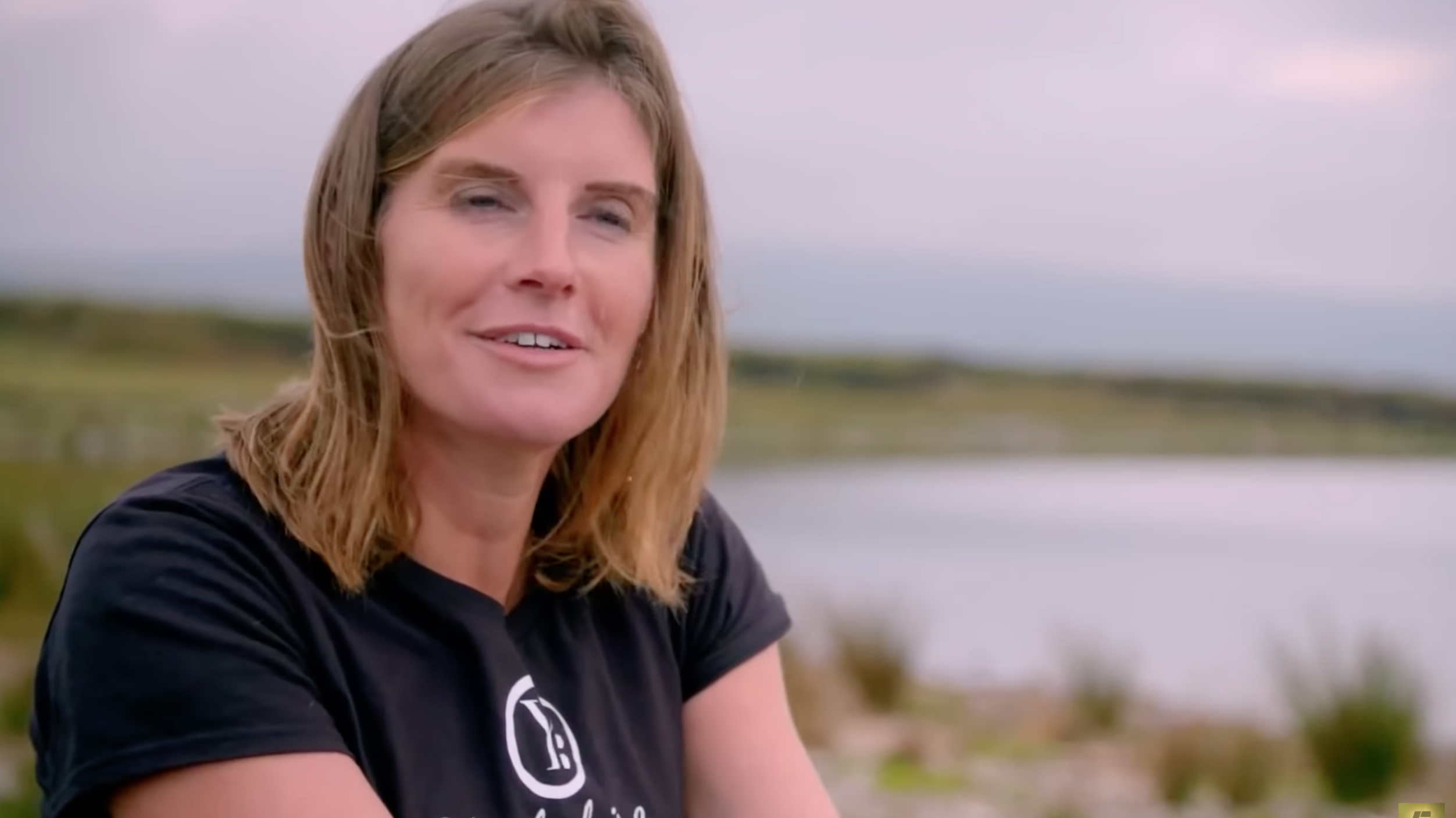 Amanda Owen talking to the camera