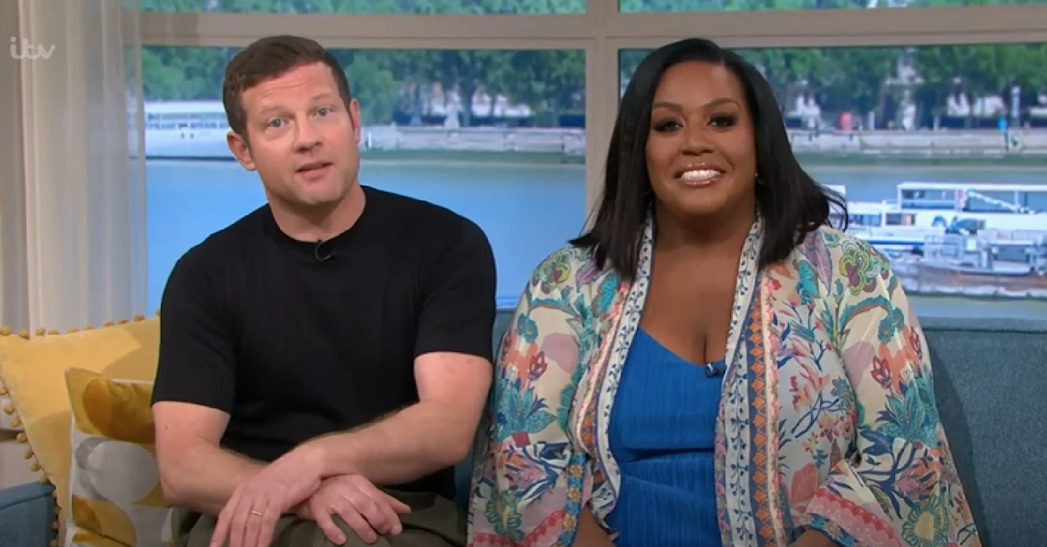 Alison and Dermot hosting This Morning on ITV
