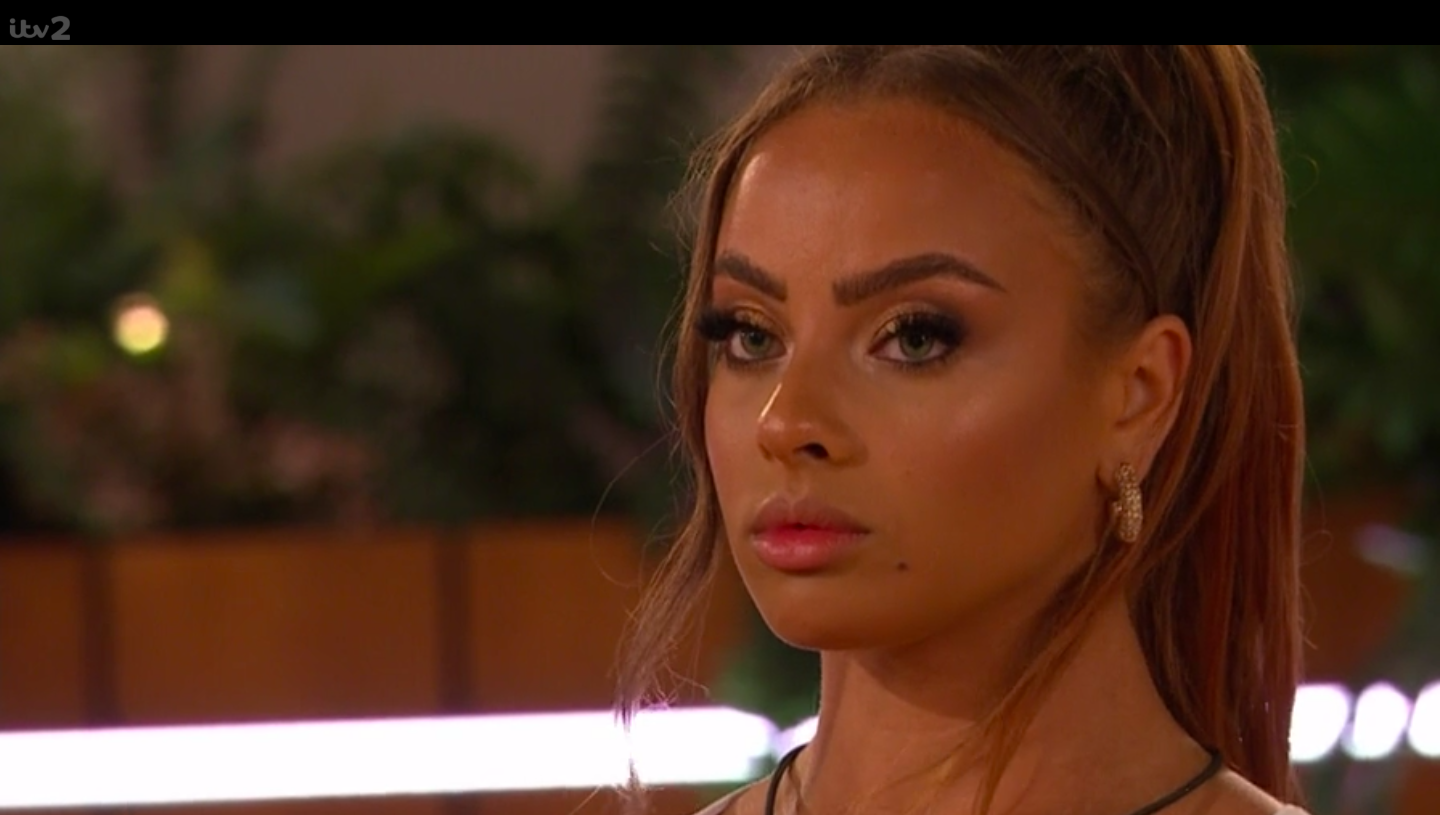 Danica Taylor on Love Island 