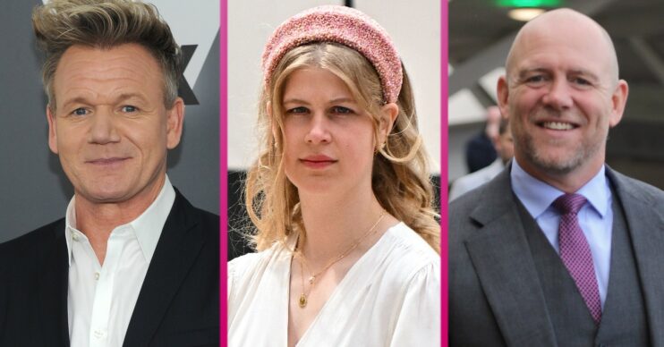 Gordon Ramsay, Lady Louise Windsor and Mike Tindall split image for Strictly 2022