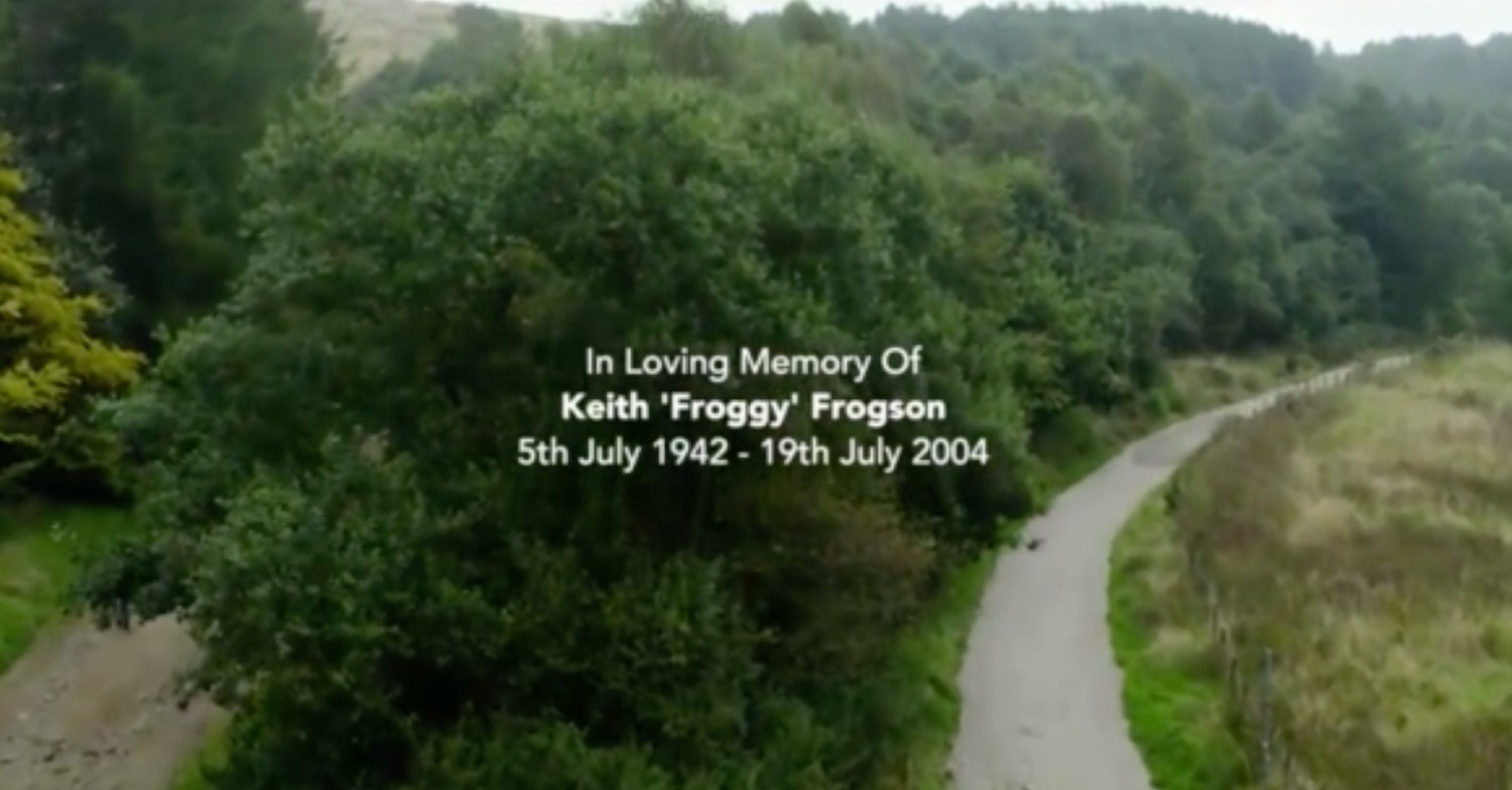 Sherwood tribute to Keith 'Froggy' Frogson