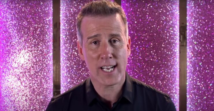 Strictly Come Dancing star Anton Du Beke speaking to camera