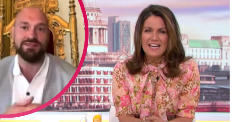 Susanna Reid and Tyson Fury