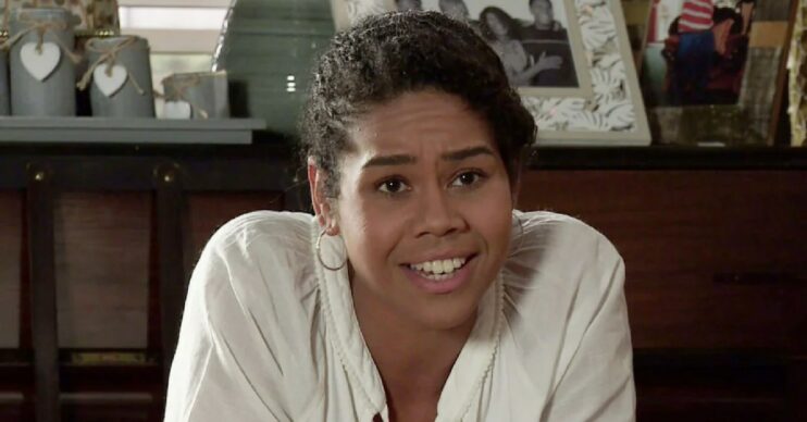 Kate Spencer as Grace Vickers in Coronation Street