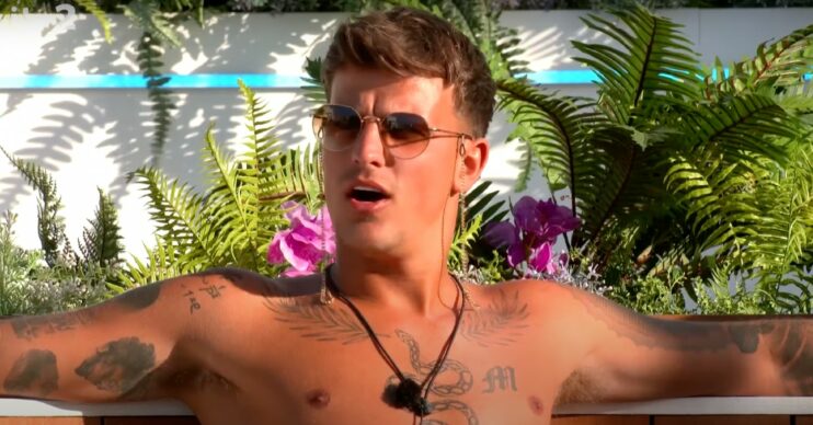 Luca Bish on Love Island