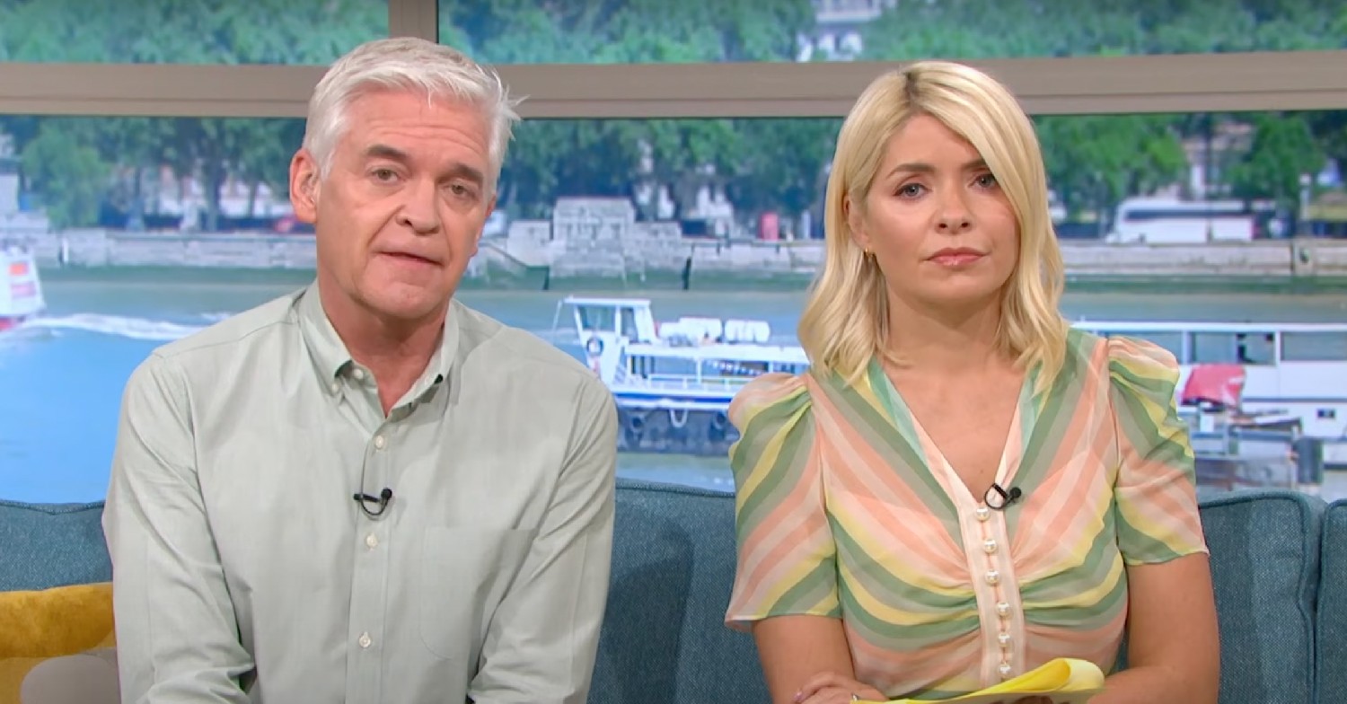Phillip Schofield and Holly Willoughby on This Morning