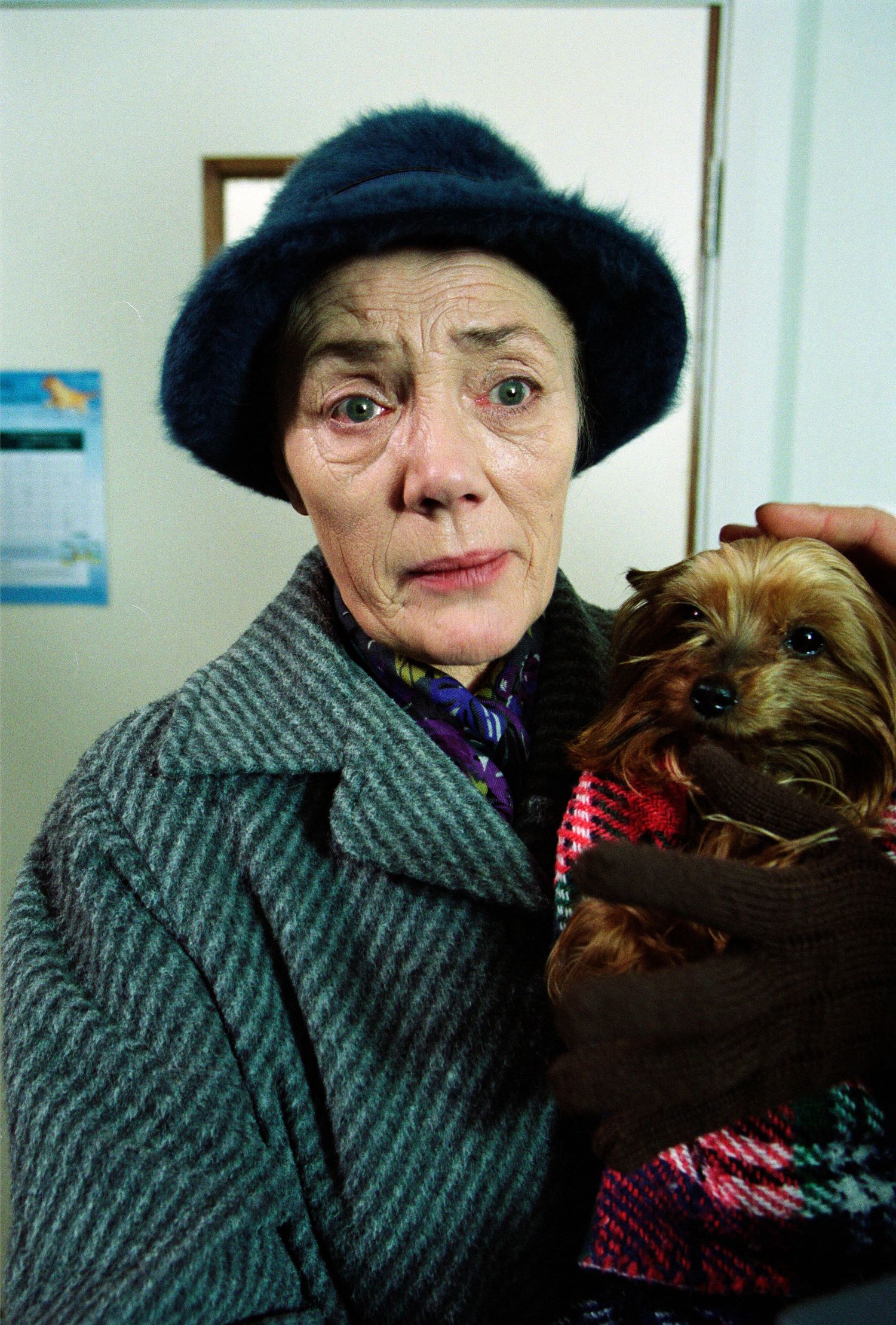 Emmerdale Edna looks distraught as she cradles Batley