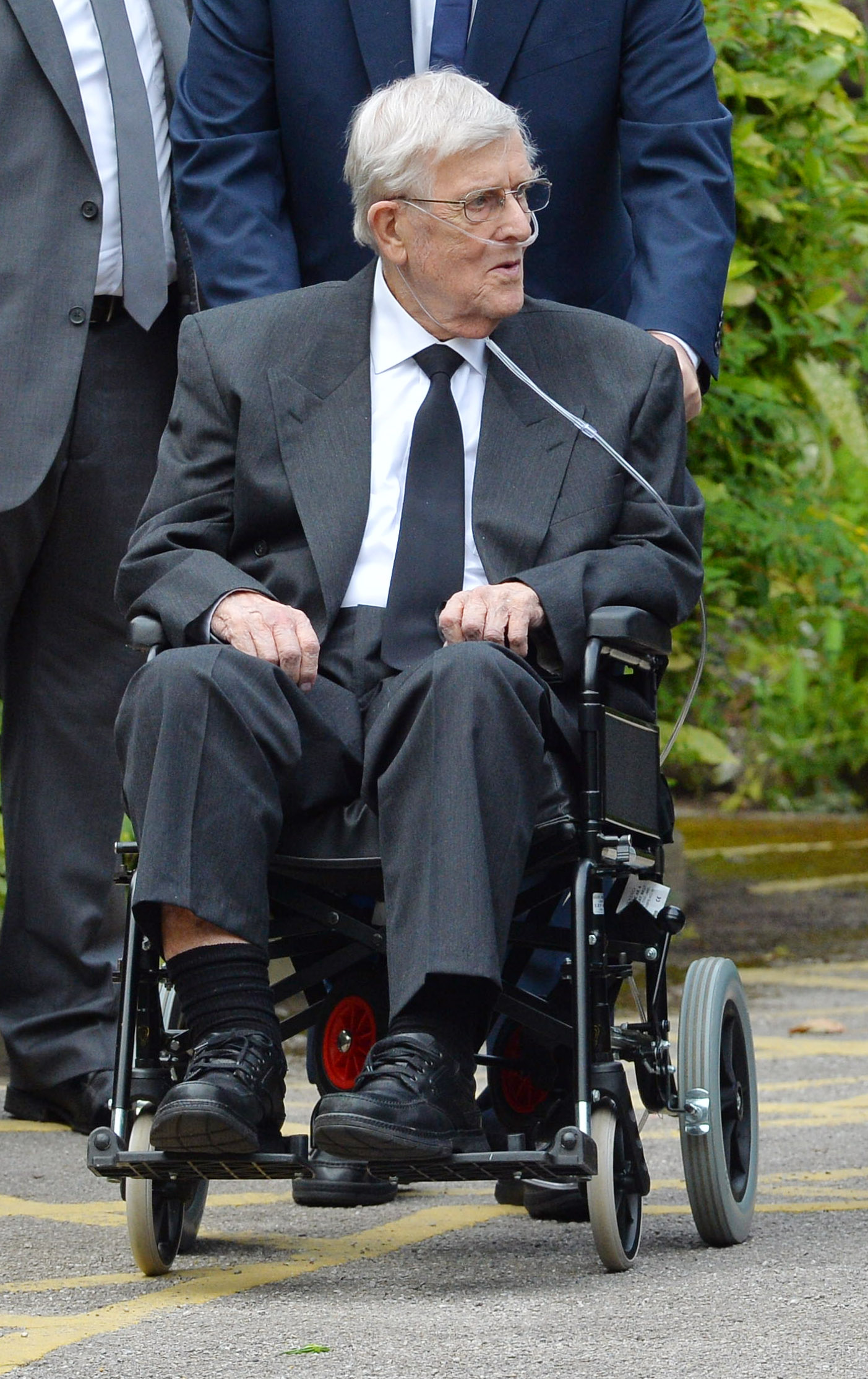 Blind Date star Our Graham in a wheelchair