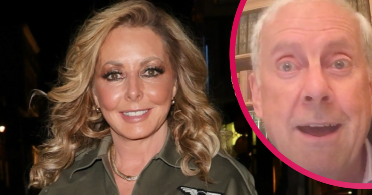 Carol Vorderman and Gyles Brandreth